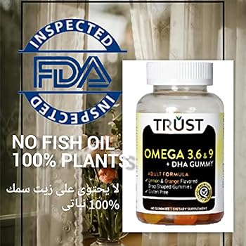 TRUST Omega3.6.9+Dha Gummy Nutritional Supplement: Buy Online at Best Price  in UAE - Amazon.ae