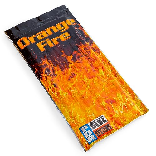 Image of Tabweld Black Plague Orange Fire PDR Glue Stick Pack - Paintless Dent Repair Glue Pack (Orange)