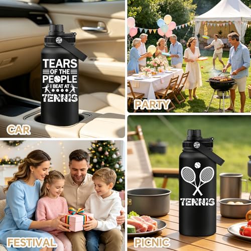 DOEARTE Tennis Gifts for Men Women - Gifts for Tennis Players Water Bottle by DOEARTE - Used condition - Image 6