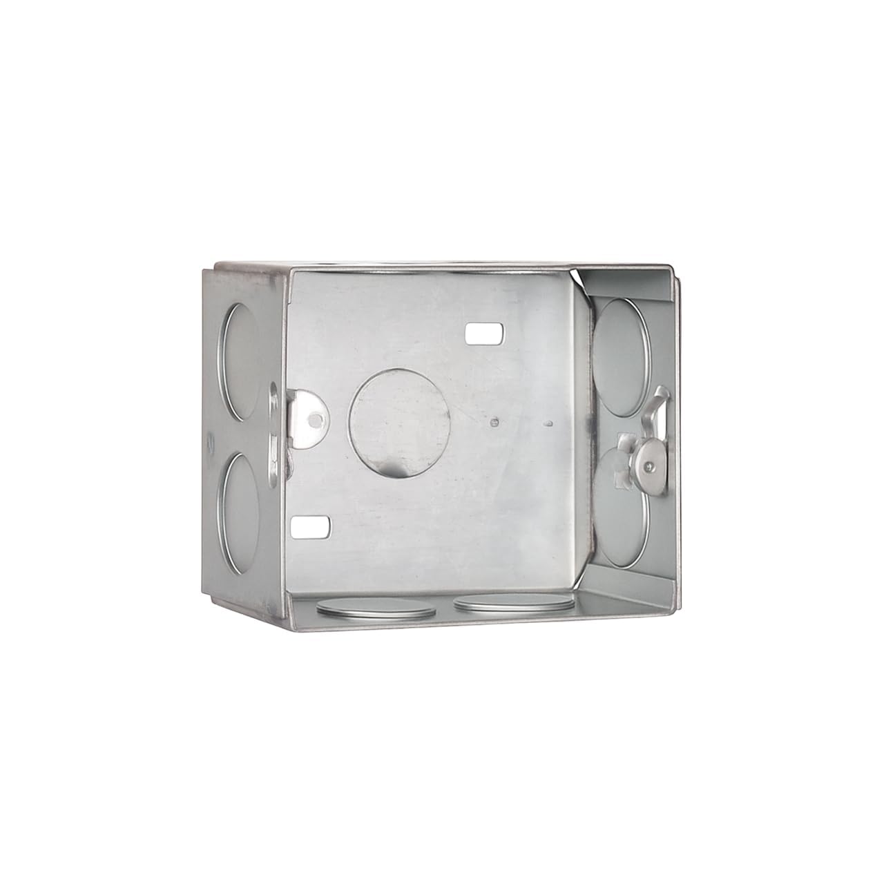 ATC Metal Electric Junction Box, 3 Module, 4x3x2 inch | In-Wall Installation, Durable Metal Build, Versatile Cable Entry, Visible Screw Mounts, No Visible Protrusion-image-30
