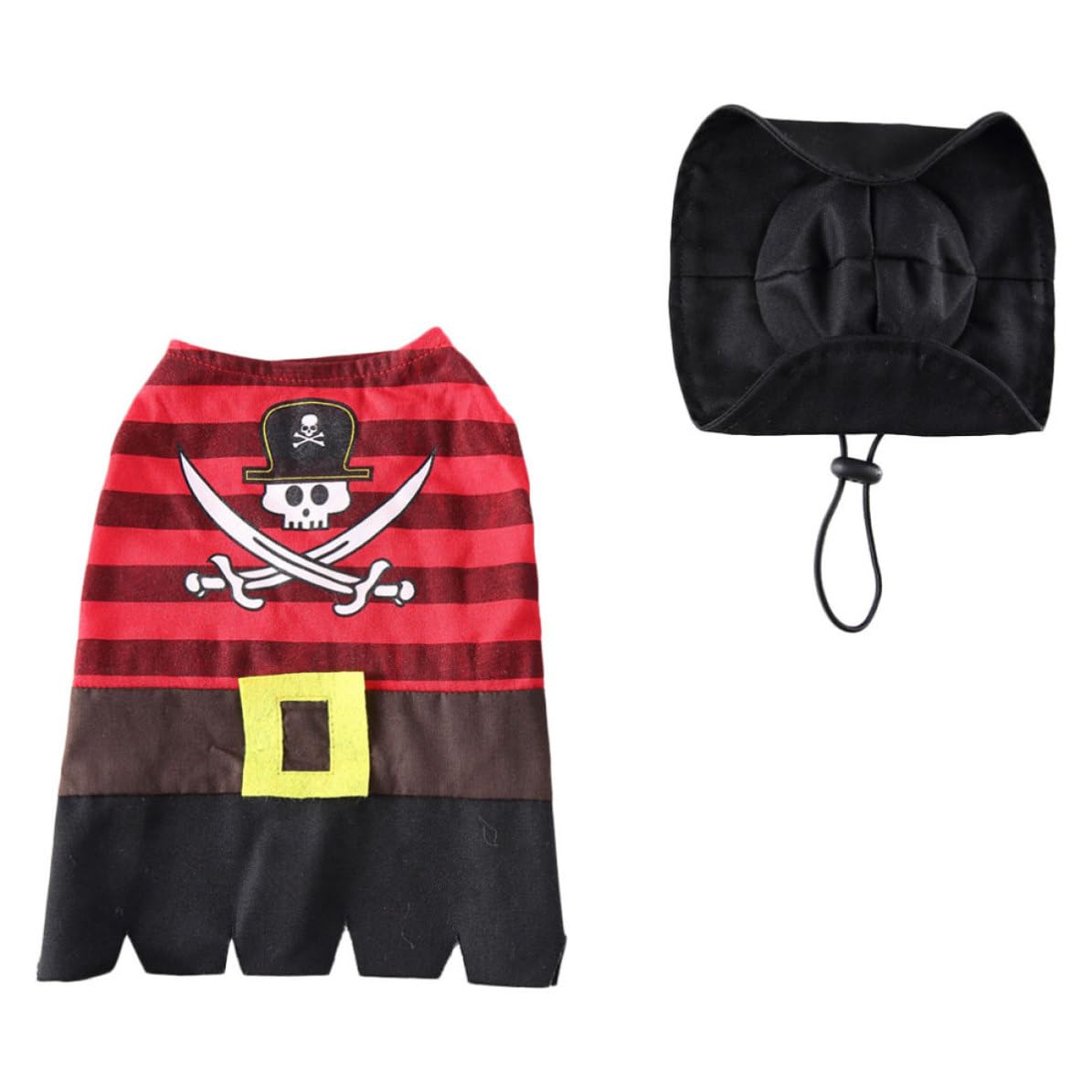 Abaodam 3 Juegos Disfraz de Halloween para Perros Diseño Único y Personalidad, Material Poliéster Cómodo y Fácil de Poner para Fiestas de Halloween