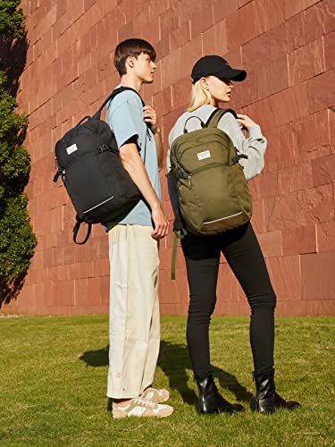 EVER-ADVANCED-Laptop-Backpack-for-College-Students-Travel-Backpack-for-Women-Men-with-Luggage-Sleeve-Fit-156Inch-Laptop-Water-Resistant-Bookbag-Carry-on-BagPack-for-SchoolTeacherWork-Black