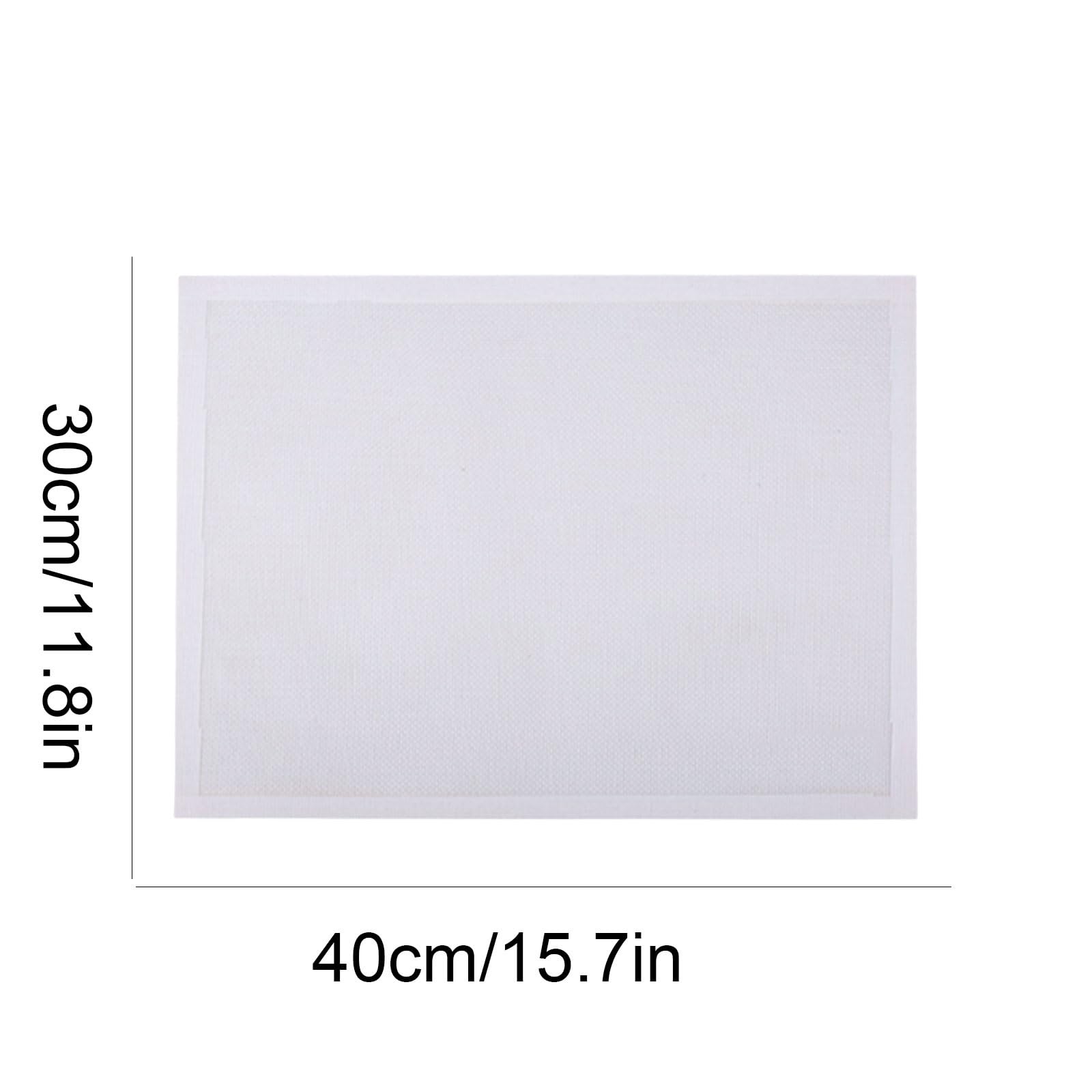 Réutilisable Tapis de cuisson en silicone et fibre de verre, respirant, creux, multifonctionnel, facile à nettoyer, réutilisable Ne colle pas(L)