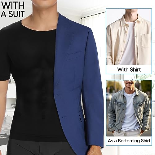 Shapewear für Herren – Kompressionsshirt zur Figurformung