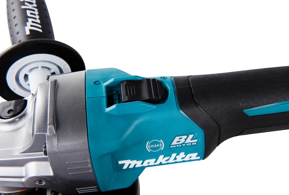 MAKITA AMOLADORA Angular INALÁMBRICA GA035GZ 150mm XGT, Aluminium, Petrolio (senza batteria, senza caricatore)