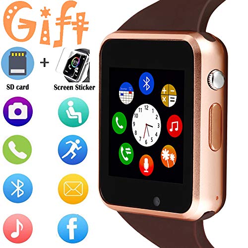 Smart Watch, SmartWatch for Android Phones with SD SIM Card Slot Touch Screen