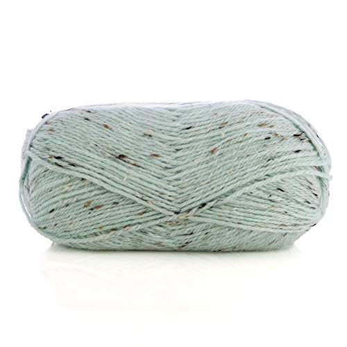 Mary Maxim Natural Alpaca Tweed lana mist ideal para tejer jerséis de abrigo 4
