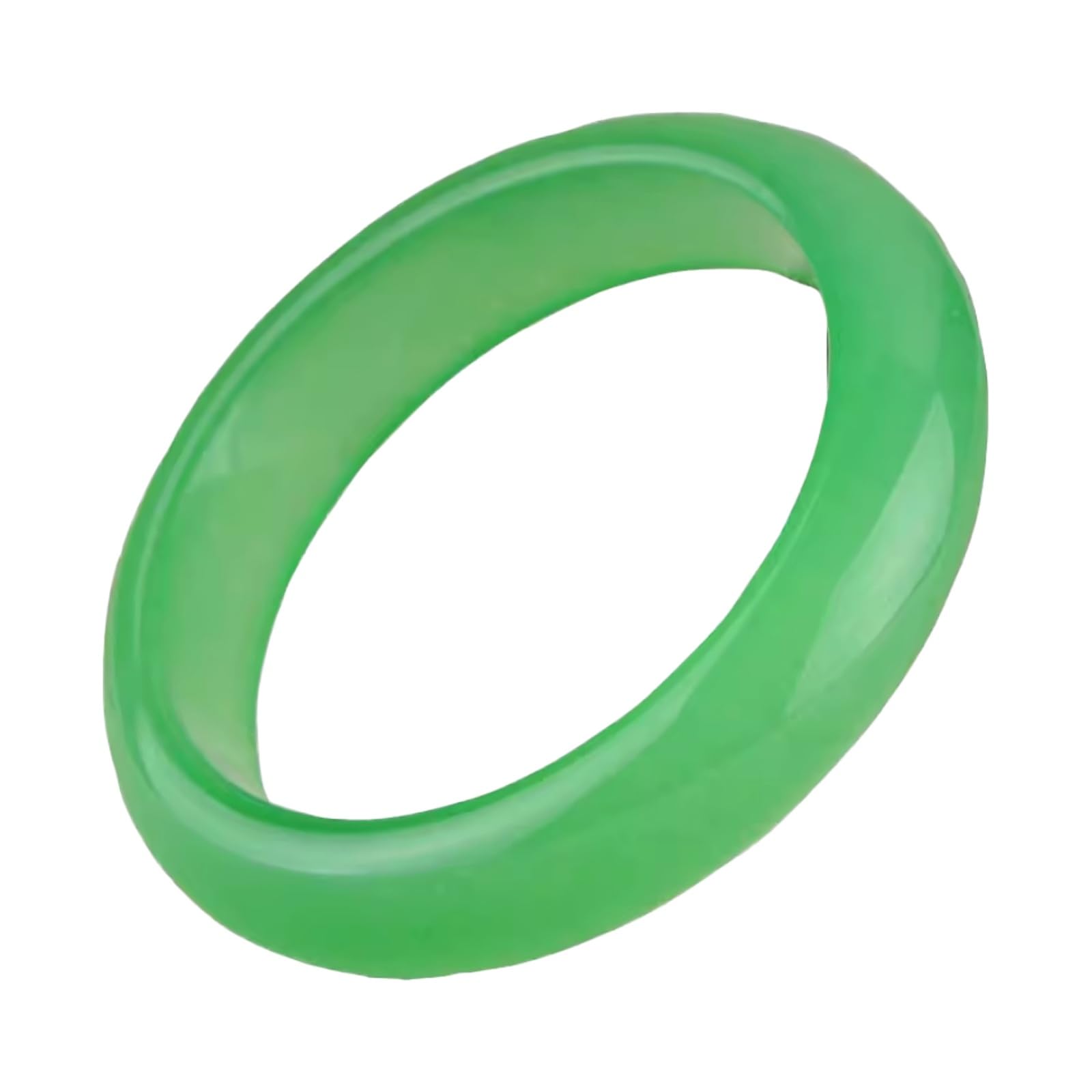 Bracelet jonc en jade naturel accessoire d'été pour femme élégante