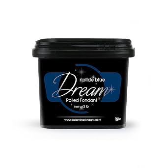 Dream Riptide Blue Fondant, Vanilla, 2 Pounds