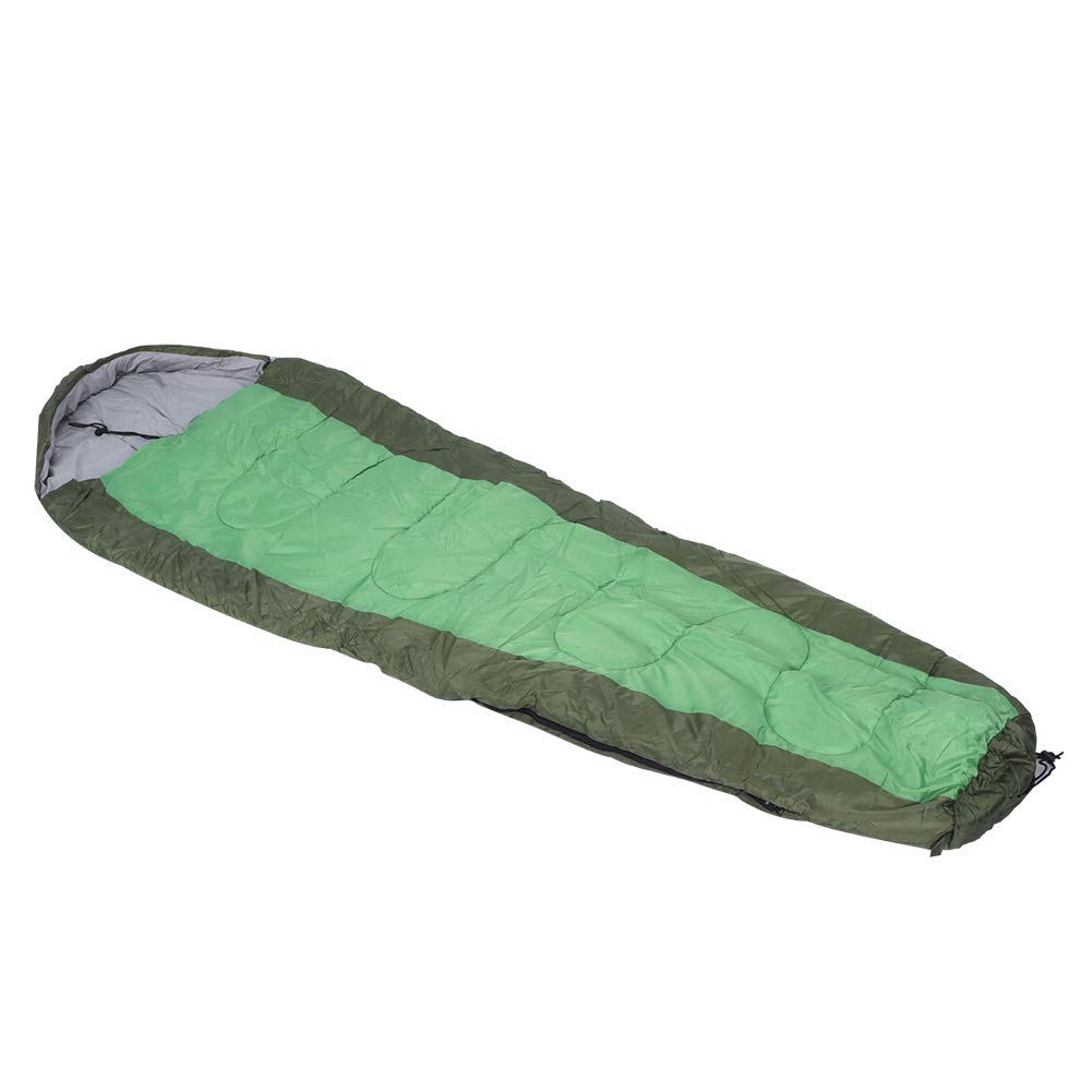 Aramox Hamak Kempingowy Przenośny śpiwór Hamak Tafta Poliestrowa 210T i Nylon 210T Obciążenie 440,9 Lb Wodoodporny, Odpinany Projekt z Kapturem na Kemping Piesze Wycieczki Piknik 32F do 77F