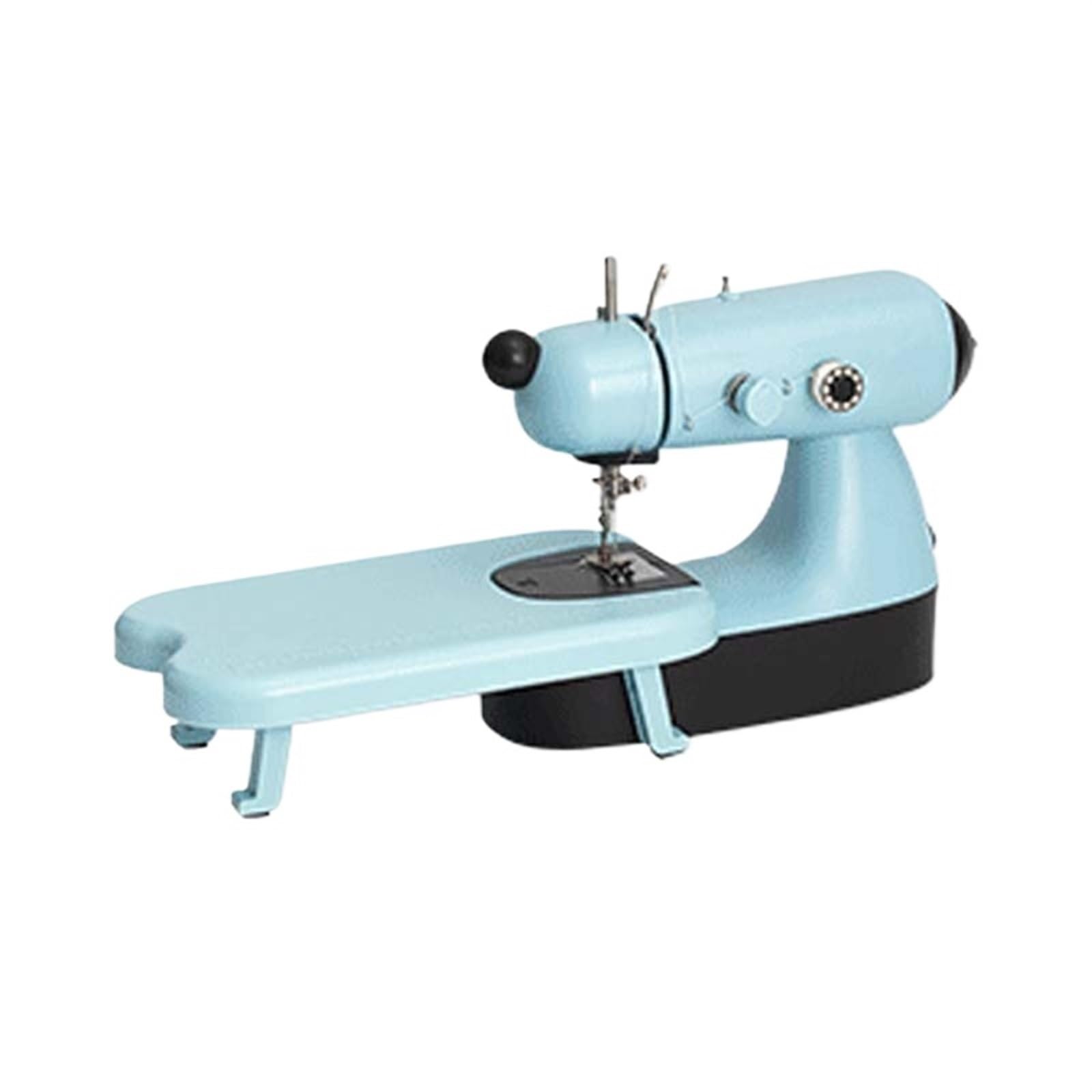 Edede Blu Sewing Machine, Small Household Multifunctional Sewing Machine Portable Mini Double Thread Sewing Machine Built-In Led Lighting With Foot Pedal(Blu)
