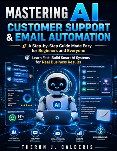 Mastering AI Customer Support & Email Automation: A Step-by-Step Guide Made Easy for Beginners and Everyone Learn Fast, Build Smart AI Systems for Real ... Growth and scale up with AI series Book 3)