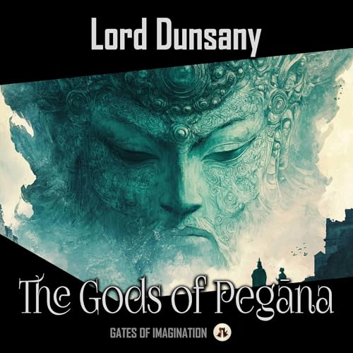 Diseño de la portada del título The Gods of Pegana