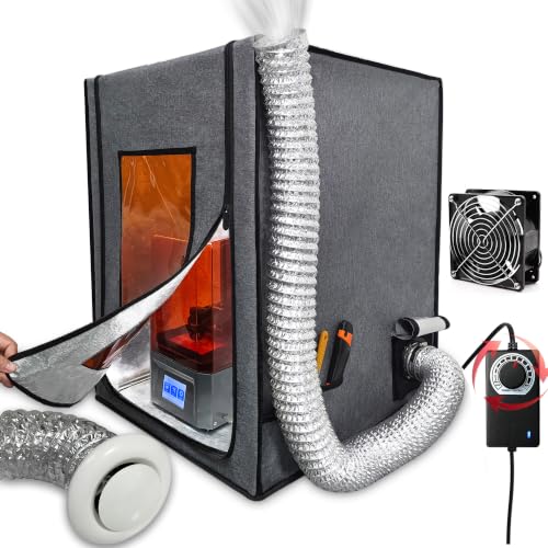 Resin 3D Printer Enclosure with Fan