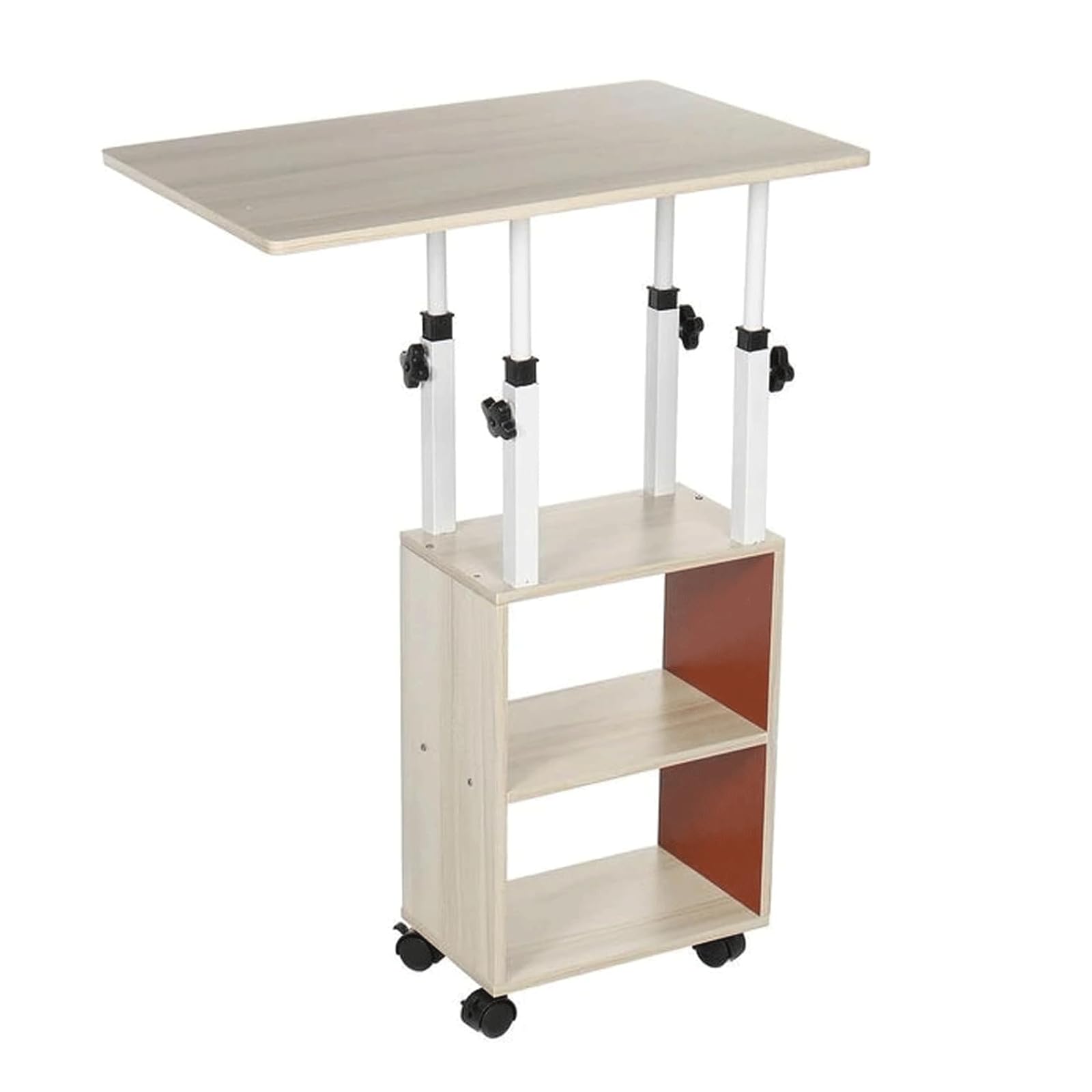 Table pour ordinateur portable à roulettes pour travailler du lit ou du canapé