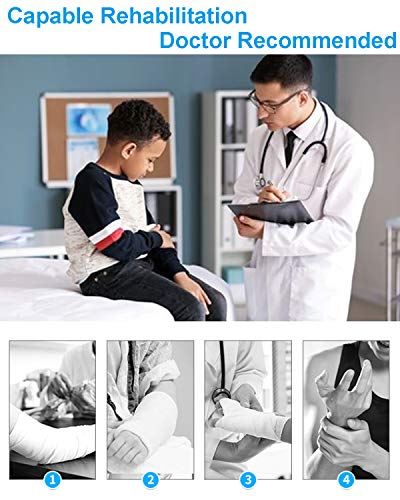 Douheal Medical Kids Arm Sling, Breathable, Cool, Soft & Comfort, Adjustable, Toddler Children Pediatric Rotator Cuff, Elbow Support For Broken, Fractured Arm & Shoulder Injury, Immobilizer Band #TOP1
