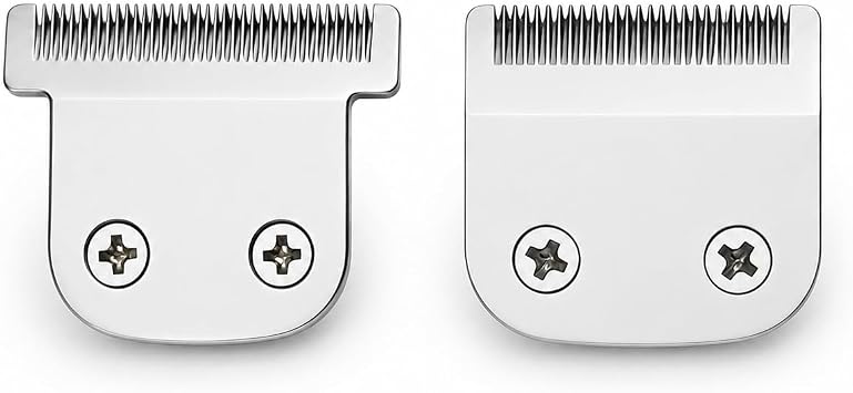 30mm Replacement Blade Compatible with Wahl All-in-One Trimmers & T-Blade Models 59300 | Carbon Steel Detachable Clipper Blade Set for 9818A 9864 9854L 9876L 9686 WSS3L SS2L & More 2-Pack Set