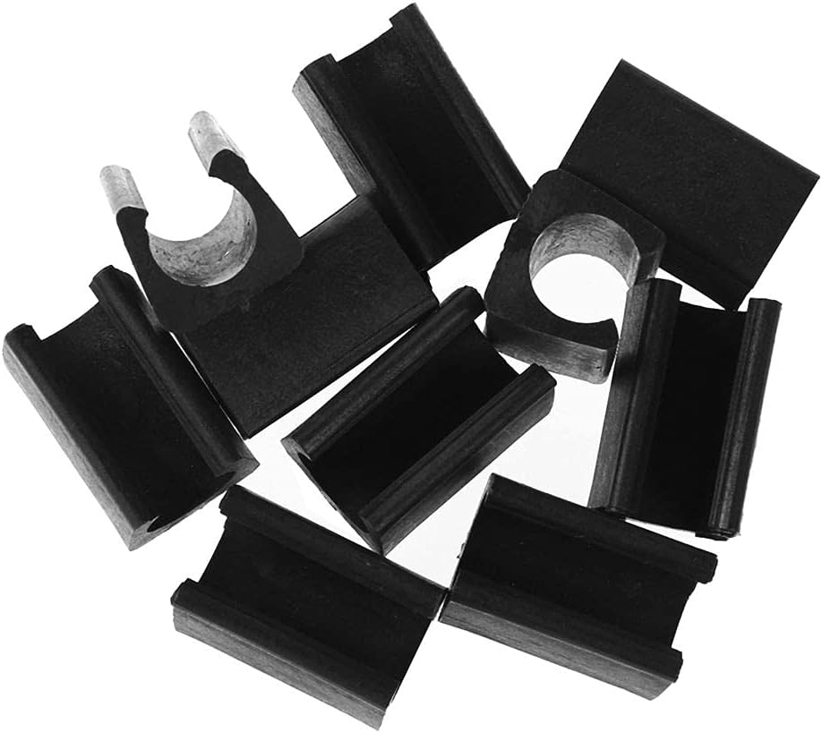 10Pcs Feet Leg Floor Protectors, Chair Leg Pad Damper, Anti-Front Furniture Feet Floor Protector Floor Glides Damper(14mm)