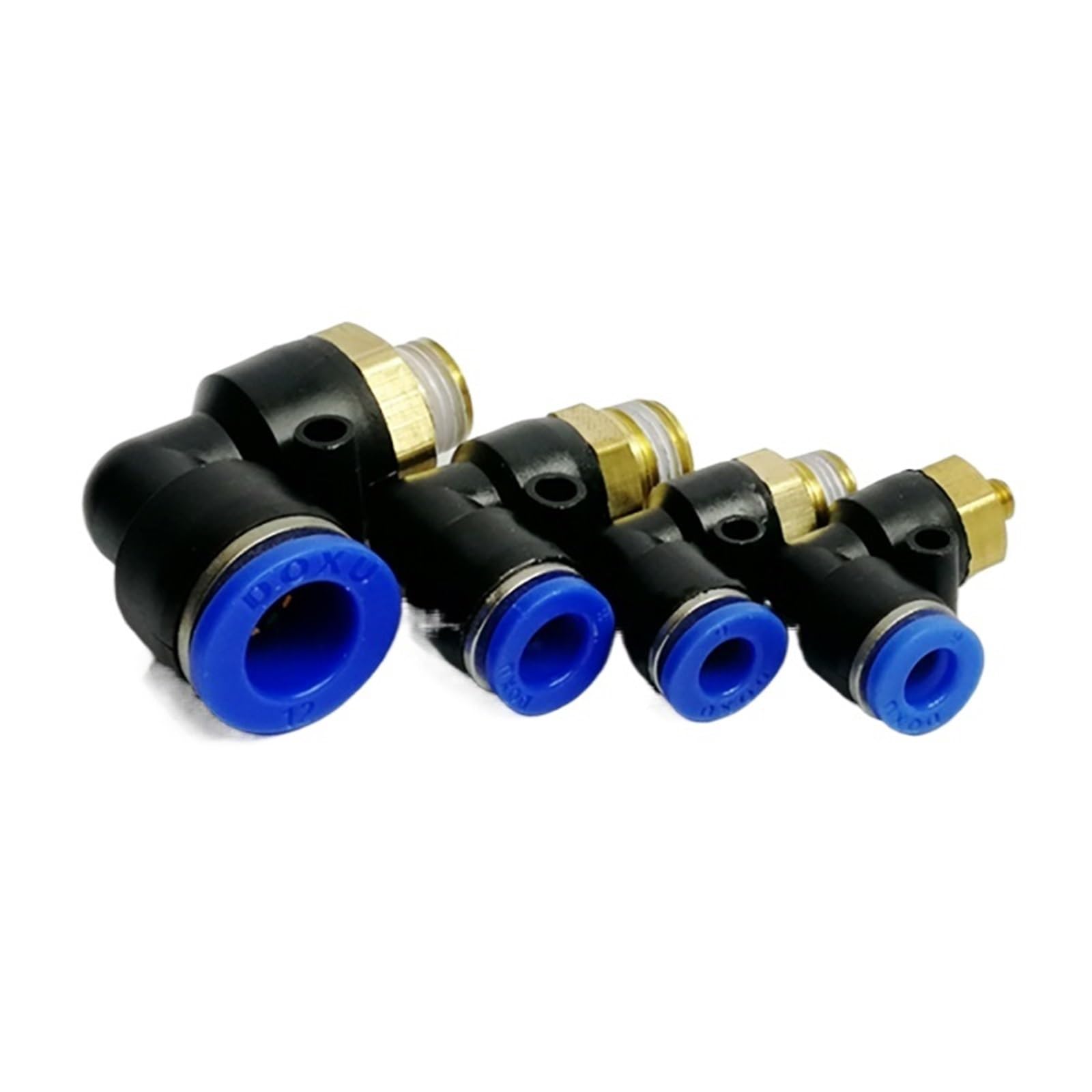 PL Type OD 4 6 8 10 12mm - 1/8'' 1/4'' 3/8'' 1/2'' Thread Push in Connector Pneumatic Quick Fittings(PL8-04)