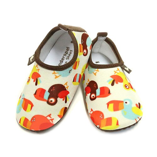 Kinderspel Baby and Toddler Water Shoes for Pool, Beach. (8, Pelican Eyes)