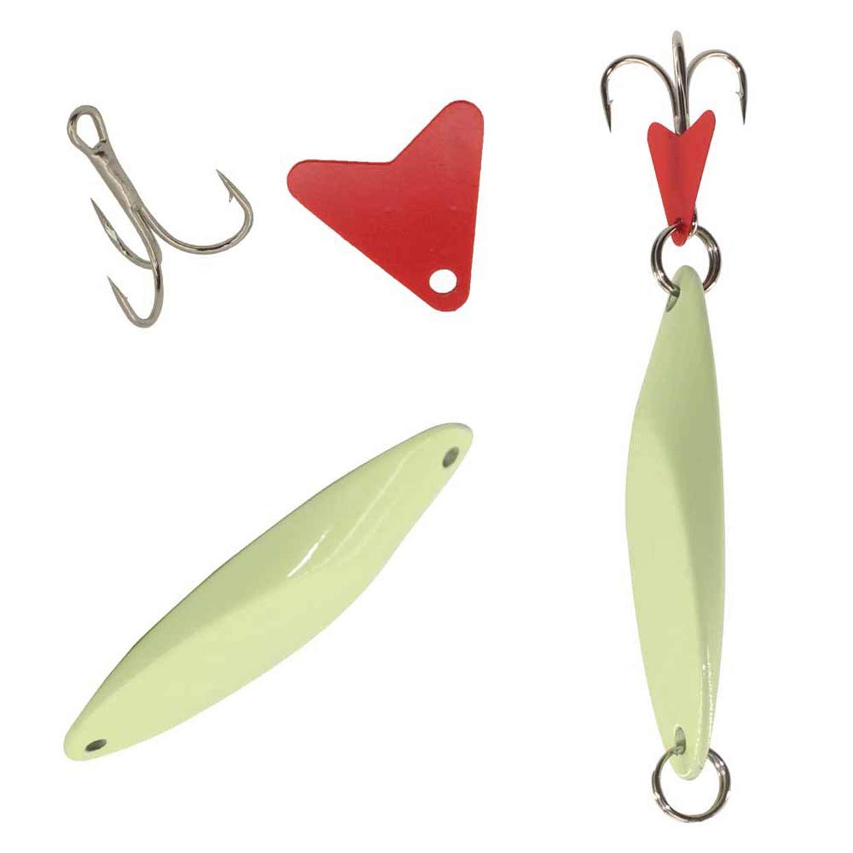 Nema NM Fishing Spoon Lure Fresh Salt Treble Hook Crankbait, 25 g 1