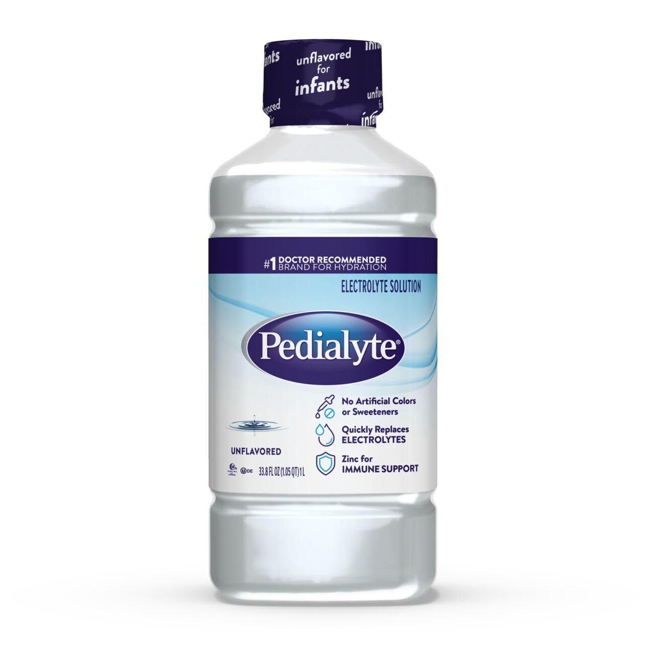Pedialyte Electrolyte Solution, 100 ml Bottle, Neutral in Taste