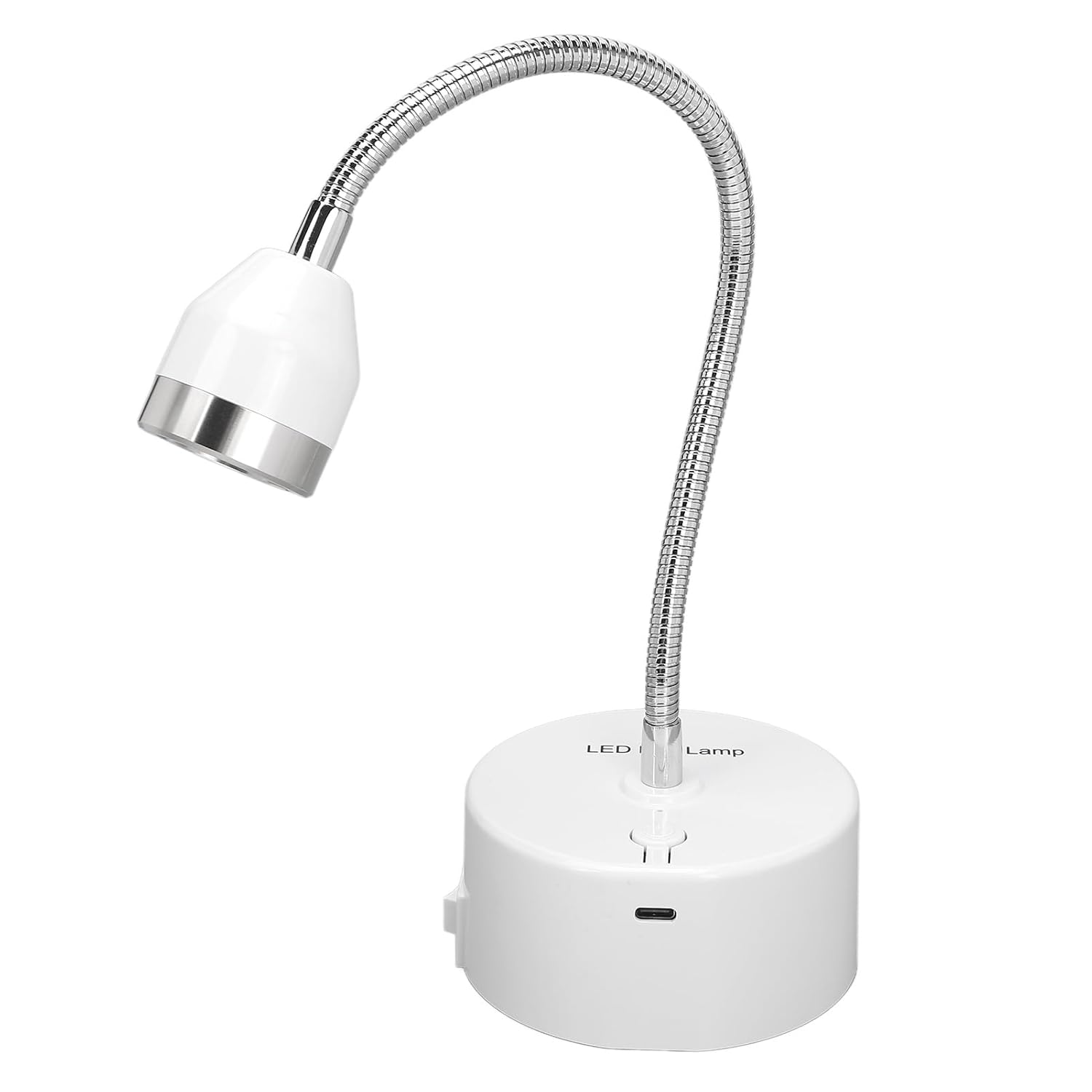 Small UV LED Nail Lamp 3 Pcs Light Chips Quick Dry Nail Polish Curing Lamp 60s Timing With User Instructions For Home Nail Technician