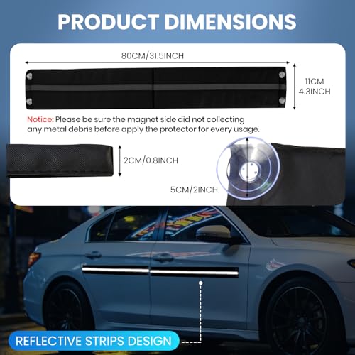 2 Pack PU Leather Door Guard