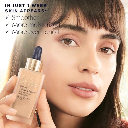 Estée Lauder Futurist SkinTint Serum Foundation SPF 20 with Glycerin | Light Coverage, 1.0 Fl Oz, 2C3 Fresco - Image 3