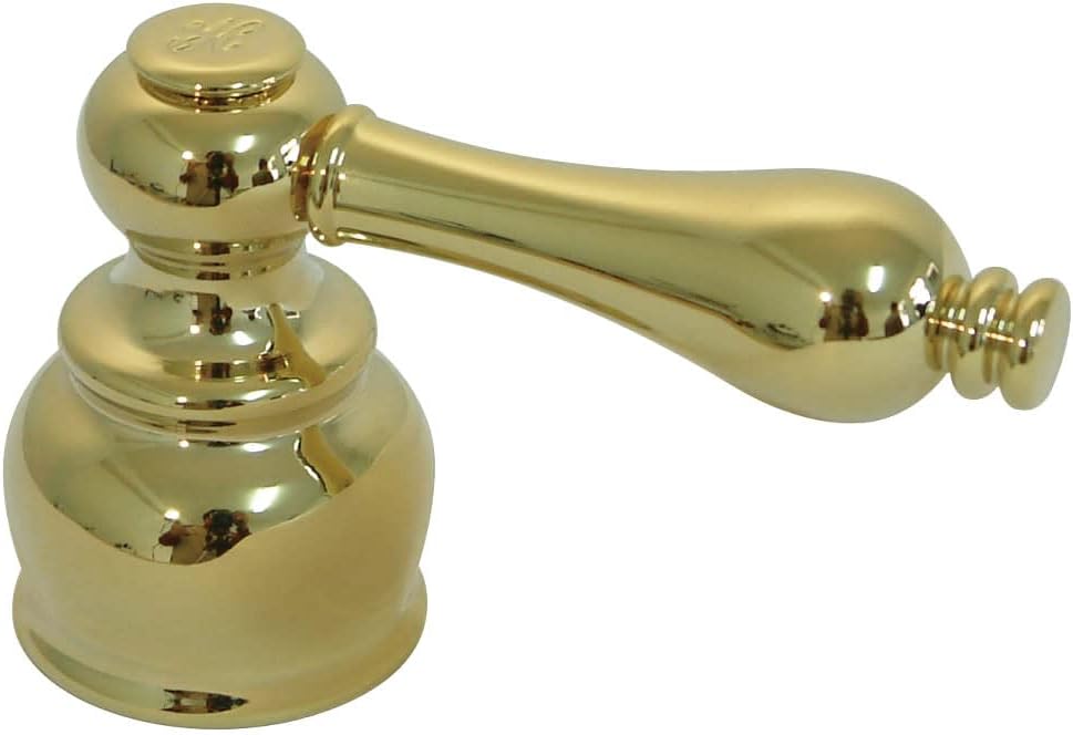 Kingston Brass KBH602ALH Metal Lever Handle For Kb602Al Hot Side, Polished Brass