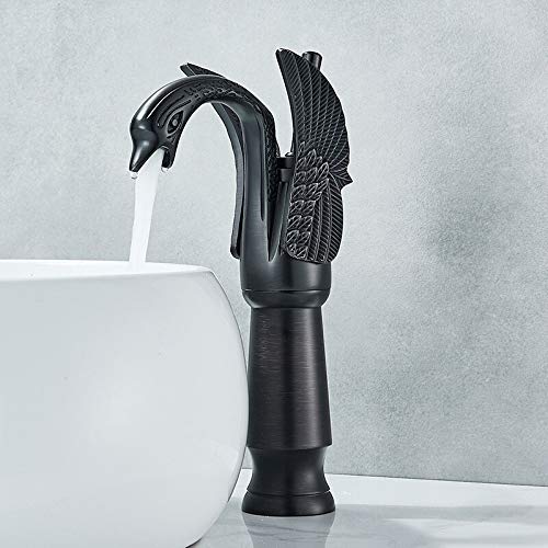 Robinet de lavabo en laiton antique mitigeur haut de gamme au style tendance