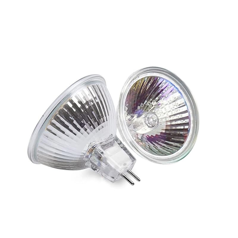 UGEFKMQ MR16 Halogen Spotlight Bulbs 12V 35W Dimmable GU5.3 Halogen Bulb 2 Pin for Track Lighting Recessed Lighting,35W,1PCS
