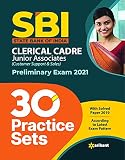 SBI Clerk Junior Associates 30 Practice Sets Preliminary Exam 2021