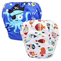 Algopix Similar Product 18 - storeofbaby Reusable Swim Diapers