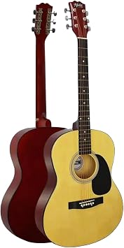 Midex RG-530NT Quality Natural 40 Inch Acoustic Guitar Set 4/4 Adults