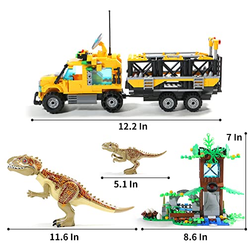 Mesiondy Dinosaurs Building Blocks Set, Dinosaur Toys For Age 8-14 Years,Dinosaur Park World, Birthday Gifts For Boys And Girls (546 Pcs) #TOP6