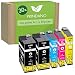 Produktbild Prindano 30 Patronen kompatibel mit Epson T1301 T1302 T1303 T1304 XL | Für BX 525WD 535 625FWD 635 925 935 SX 525WD 535 620FW WF-525 630 3010DW 3520DWF 3530DTWF 3540DTWF 7015 7515 7525