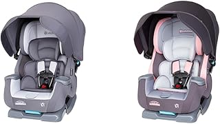 Baby Trend Cover Me 4 in 1 Convertible Car Seat Bundle, Vespa and Quartz Pink, 18.25 Inch