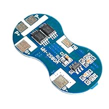 2S Li-ion 18650 Lithium Battery Charger Protection Board 7.4V Overcurrent Overcharge/Overdischarge Protection 4A 2 Series BMS