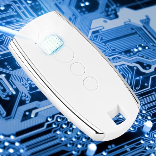 2 Stück Garagentor Fernbedienung Hansender für King Gates Stylo 4K und Stylo 2K 433MHz, Weiß