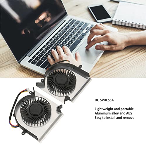 Ventilateur CPU et GPU à double dissipation pour portable MSI GL75 GP75 - 2