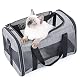 Katzentransportbox OmeHoin Haustier-Tragetasche für sichere Transporte