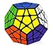 Produktbild Coolzon® Zauberwürfel Megaminx Dodekaeder Magic Cube spezielle Denksportaufgaben Puzzle Spielzeug, Schwarz