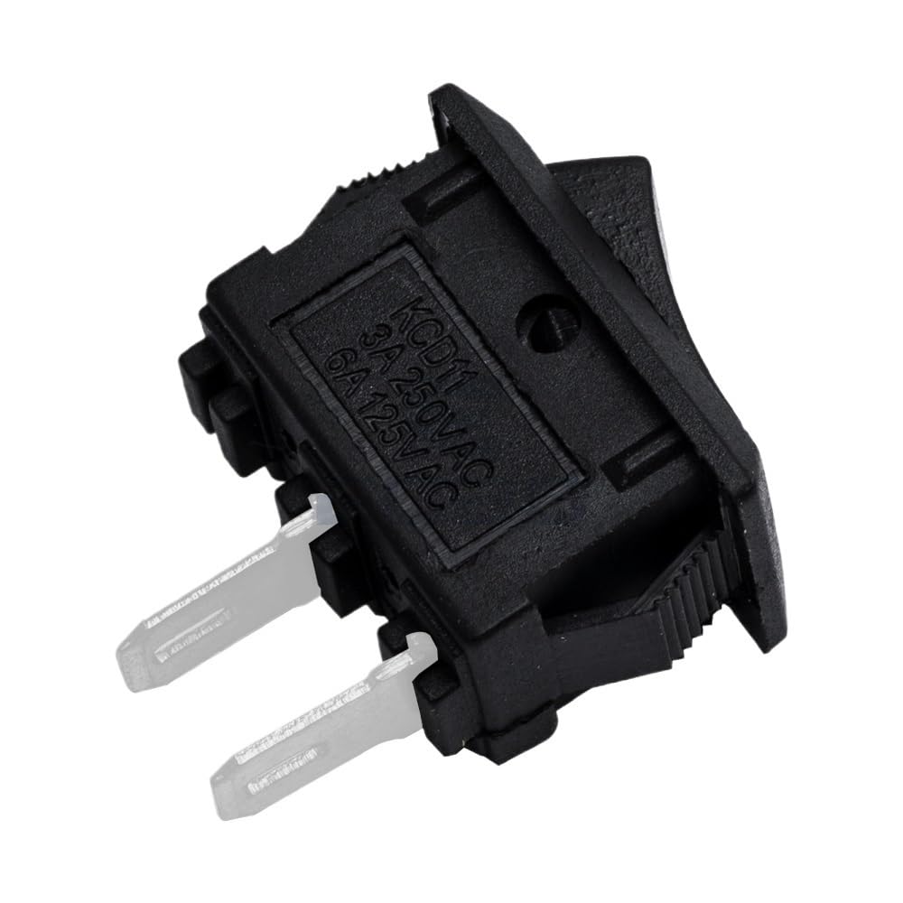 10PCS EGBO 10 * 15mm SPST 2PIN ON/Off G130 Boat Rocker Switch KCD11 3A/250V Car Dash Dashboard Truck RV ATV Home