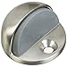 National Hardware N325-324 1936 Floor Door Stops - Solid Brass in Nickel
