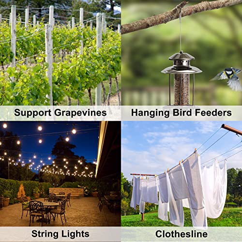 Monkemon 1/16 WIRE ROPE 304 Stainless Steel Cable, Aircraft Cable, Steel Wire thumb #6