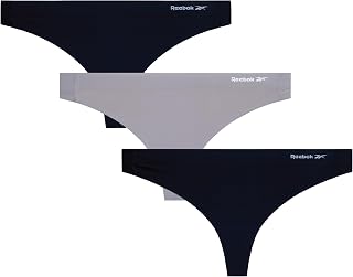 Ropa interior de tanga para mujer Pack de 3 Ropa interior de tanga elástica suave, sin etiquetas