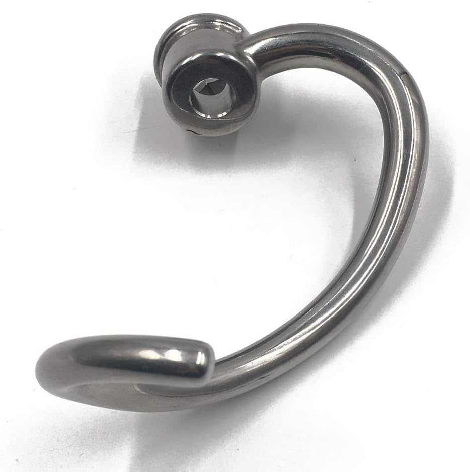 Replacement Stainless Steel Dough Hook Attachment, Compatible with Kitchinaid models KSM7990 and KSM7581 (Stainless Steel, 7Quart Dough Hook)