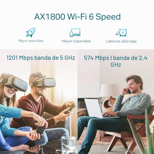 Miniatura 5 de Tp-Link Re605x Ax1800 Wi-Fi 6 Range Extender, Blanco Y Negro