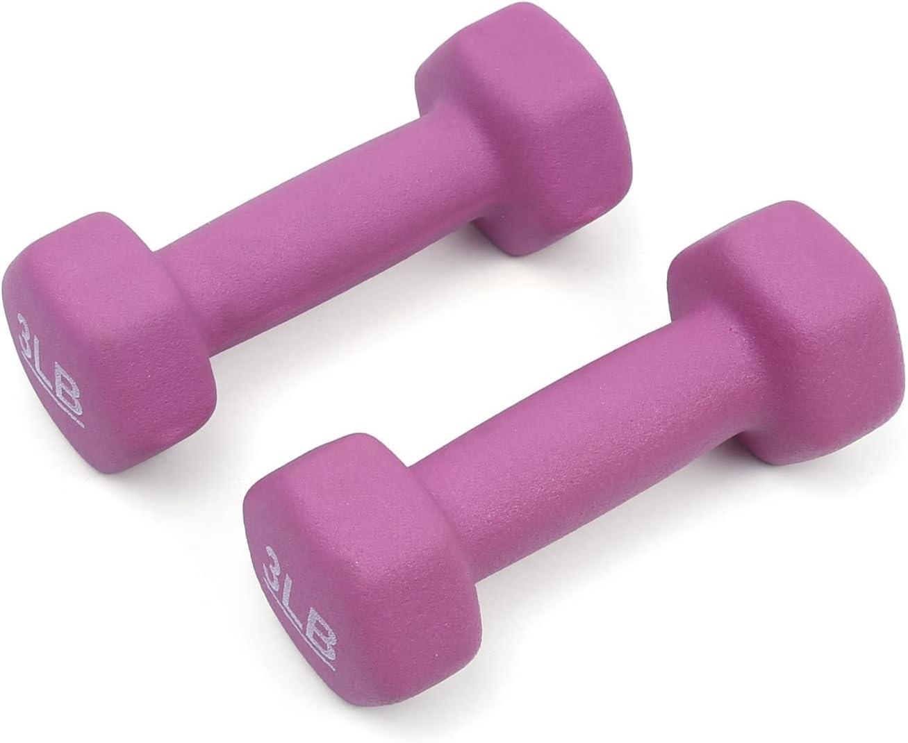 Premium Half Coating Cast Iron Neoprene Fixed Weight Dumbbells